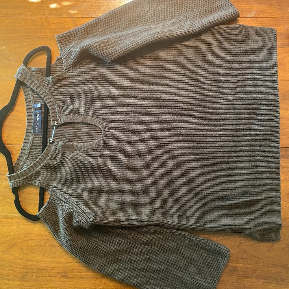 Cut out sweater